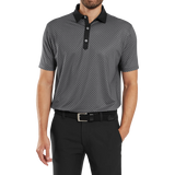 Checker Print Lisle - Black