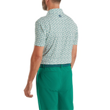 Surfs Up Print Lisle - Field Green/White/Sunshine/Navy