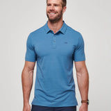 Travis Mathew 'The Heater' Men's Golf Polo - Stellar Blue