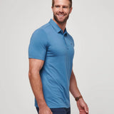 Travis Mathew 'The Heater' Men's Golf Polo - Stellar Blue