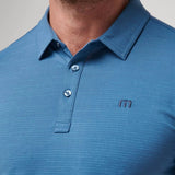 Travis Mathew 'The Heater' Men's Golf Polo - Stellar Blue
