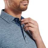 Heather Lisle w/Trim - Navy