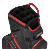 Titleist Cart 14 StaDry Cart Bag - Black/Black/Red