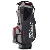 Titleist Hybrid 14 StaDry Stand Bag - Charcoal/Grey/Red