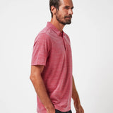 Travis Mathew 'The Heater' Men's Golf Polo - Heather Scooter