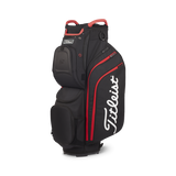 Titleist Cart 15 Cart Bag - Black/Black/Red