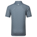 Floral Sketch Lisle - White/Navy