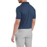 Etched Print Lisle - Navy