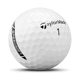 TaylorMade SpeedSoft 2025 Golf Balls 1 Doz - White