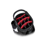 Callaway Forrester Cart Bag 19 - White/Black/Red