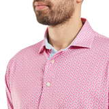 Citrus Print Lisle - Lemonade/Skyway