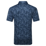 Pop Camo Lisle - Dark Denim