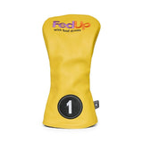 Fed Up Driver Headcover - Yellow