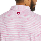 Broken Stripe - White/Magenta
