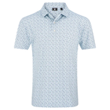 Gamer Print - White/Steel Blue/Navy/Seafoam