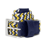 FootJoy Braided Belt - Navy/White/Taxi