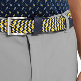 FootJoy Braided Belt - Navy/White/Taxi