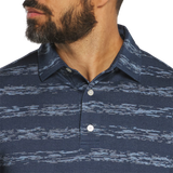 Ikat Stripe - Navy