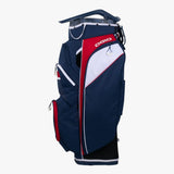 OGIO Woode Cart Bag '26 - Red/White/Blue