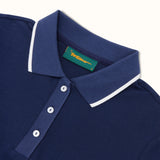 Womens Kooka Polo - Navy / Blue
