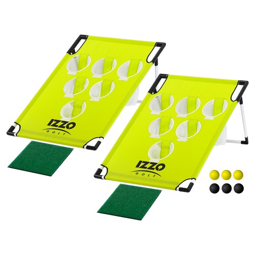 Pong-Hole Chipping Practice & Gaming Set