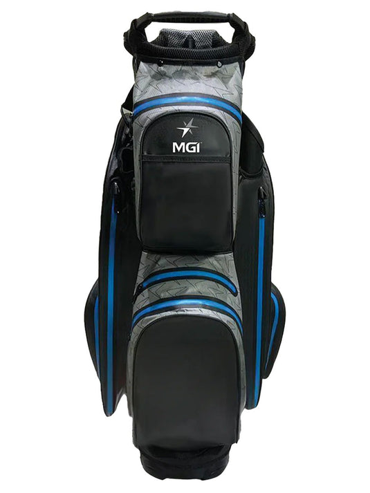 MGI Dri-Play Cart Bag - Black/Blue