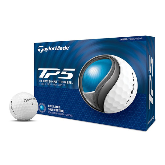 TaylorMade TP5 2024 Golf Balls - White