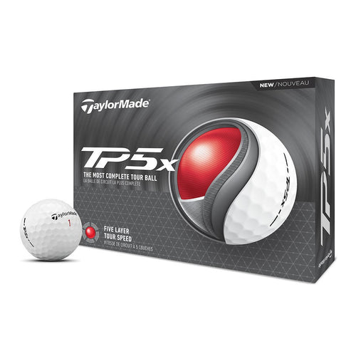 TaylorMade TP5x 2024 Golf Balls - White