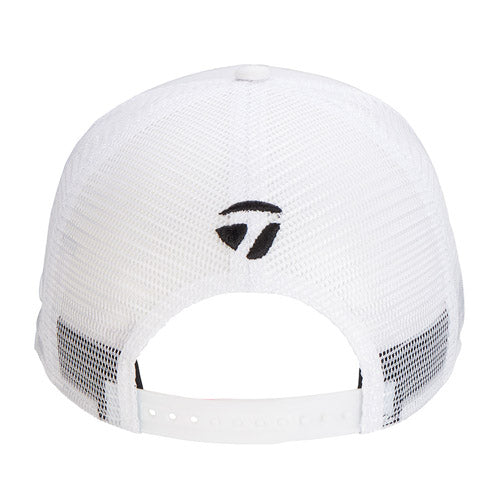 TaylorMade Lifestyle Flatbill Trucker Cap 2023 - Red