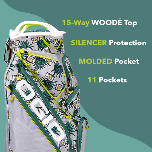 Load image into Gallery viewer, OGIO WOODE Silencer Cart Bag - Agave Ahora
