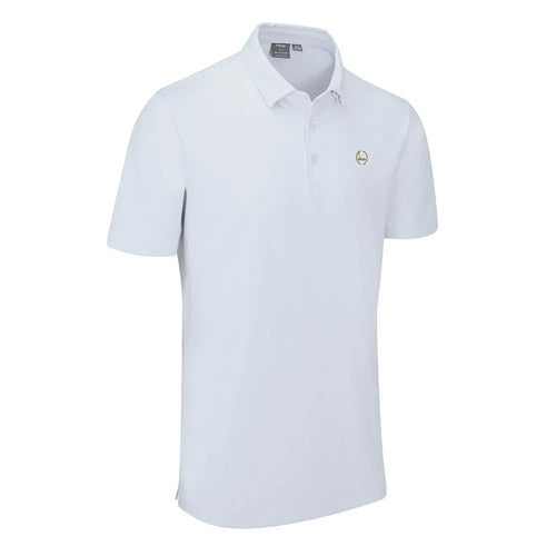 PING Gold Putter Polo - White