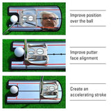 PGA Tour 4-Sight Putting Mirror