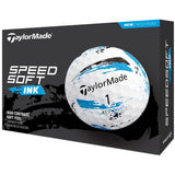 TaylorMade SpeedSoft Ink Golf Balls 1 Doz - Blue