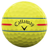 Callaway Chrome Soft 360 Triple Track 1 Doz - Yellow