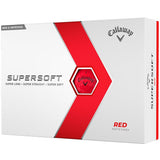 Callaway Supersoft Golf Balls 1 Doz - Red