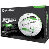 TaylorMade SpeedSoft Ink Golf Balls 1 Doz - Green