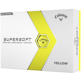 Callaway Supersoft Golf Balls 1 Doz - Yellow