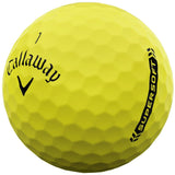 Callaway Supersoft Golf Balls 1 Doz - Yellow