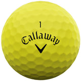 Callaway Supersoft Golf Balls 1 Doz - Yellow