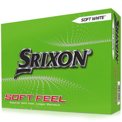 Srixon Soft Feel 13 Golf Balls 1 Doz - Soft White