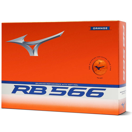 Mizuno RB 566 Golf Ball 1 Doz - Orange