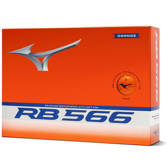 Mizuno RB 566 Golf Ball 1 Doz - Orange