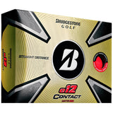 Bridgestone e12 Contact Ball 1 Doz - Matte Red