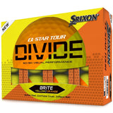 Srixon Q Star Tour Divide 1 Doz - Yellow/Orange