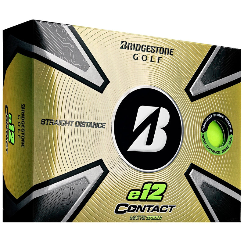 Load image into Gallery viewer, Bridgestone e12 Contact Ball 1 Doz - Matte Green
