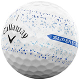 Callaway Supersoft Splatter 360 Golf Balls 1 Doz - Blue