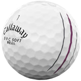 Callaway ERC Soft Women's Triple Track 1 Doz - White