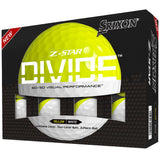 Srixon Z Star DIVIDE Balls 1 Doz - White/Yellow