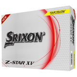 Srixon Z Star XV Golf Balls 1 Doz - Tour Yellow