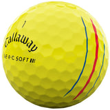 Callaway ERC Soft Triple Track 1 Doz - Yellow